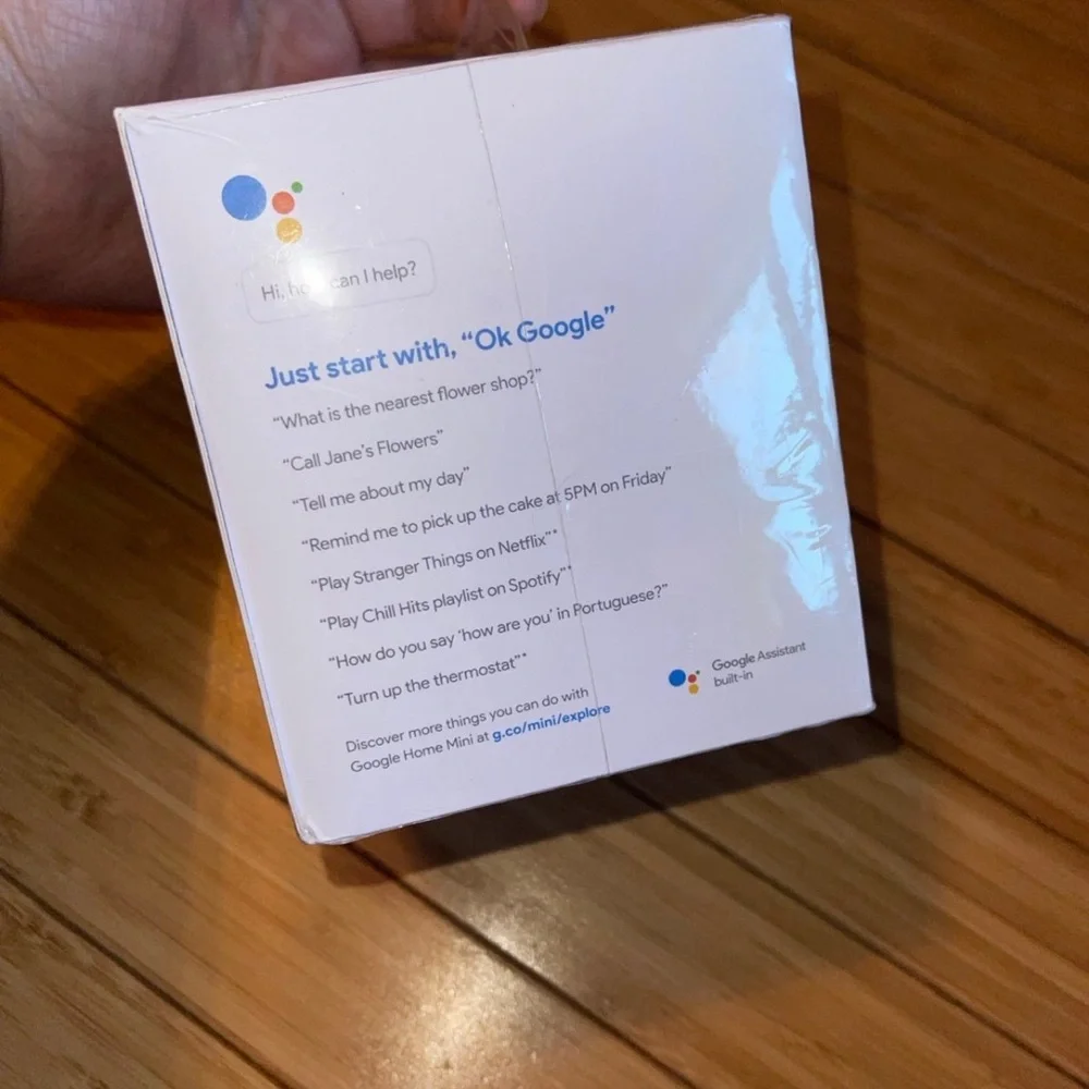 Google Home Mini Smart Speaker
